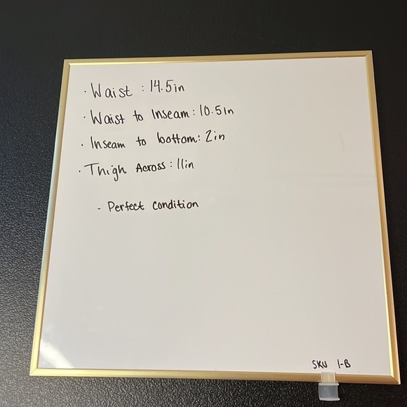 KAN Can Black Jean Shorts SZ Medium - Picture 7 of 7